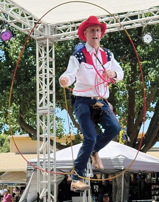 Leapin’ Louie will perform during the 2025 Umatilla County Fair in Hermiston.