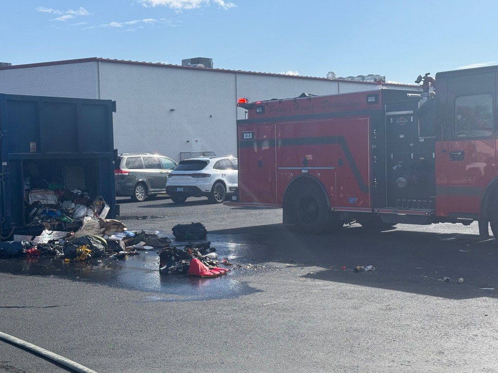 Fire district battles pair of fires