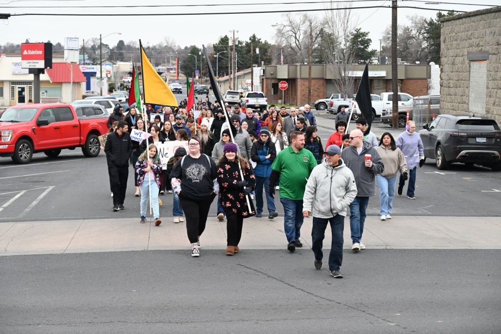 Crowds turn out for Hermiston's MLK Peace March